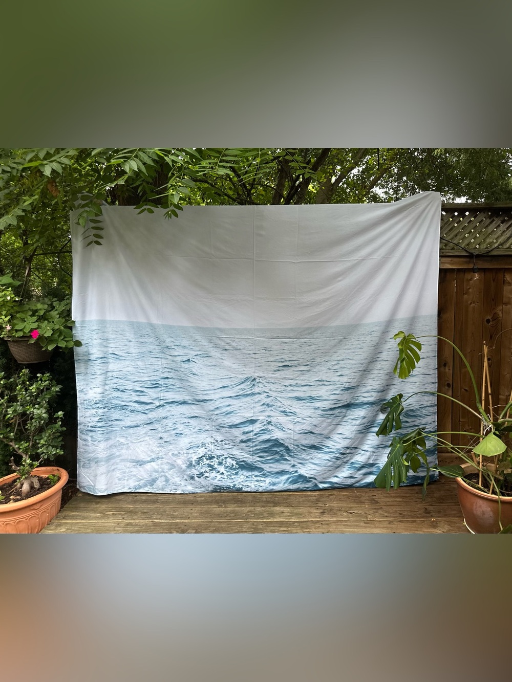 Ocean 🌊 / Lake Horizon Wall Tapestry
